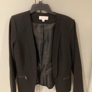 Calvin Klein Ladies Black Blazer Size 10